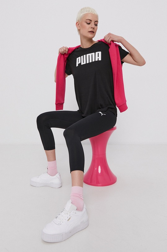 Puma legginsy 586861 czarny SS22