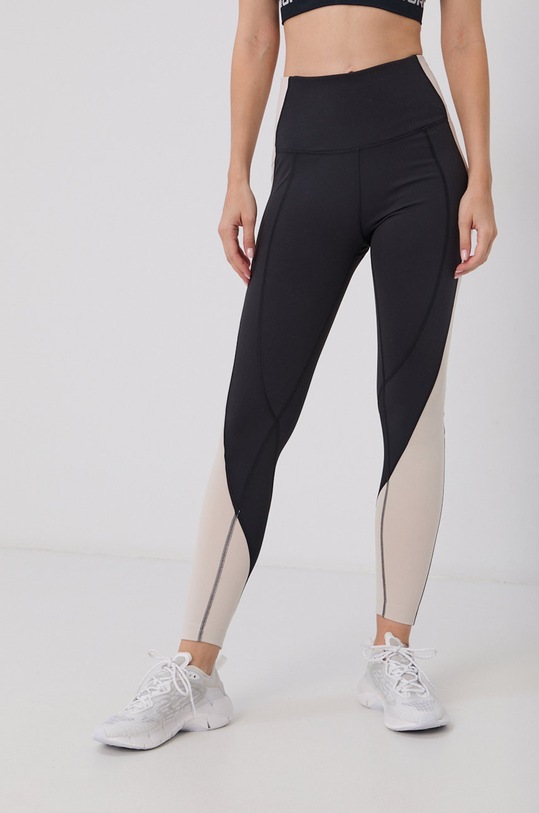 Reebok Colanți GR9240 tricotaj negru GR9240