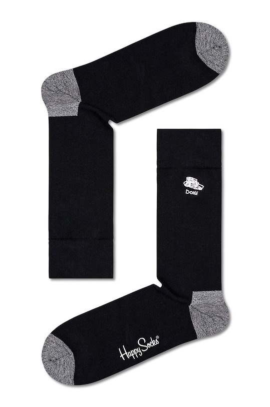 Носки Happy Socks Black And White (4-Pack) XBWH09.9100 мультиколор AW21