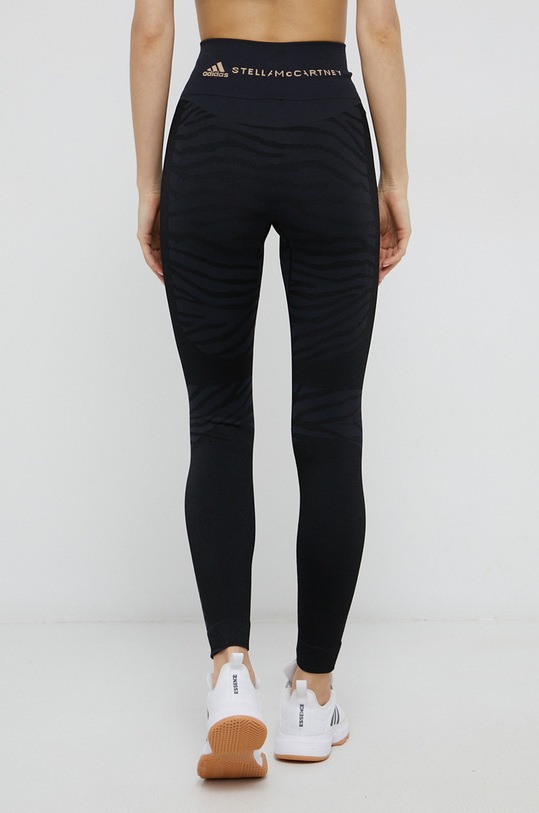 adidas by Stella McCartney Legginsy GU1637 GU1637 czarny AW21
