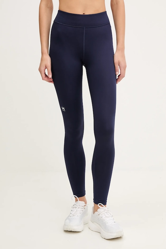 Under Armour legginsy z elastanem granatowy 1368700