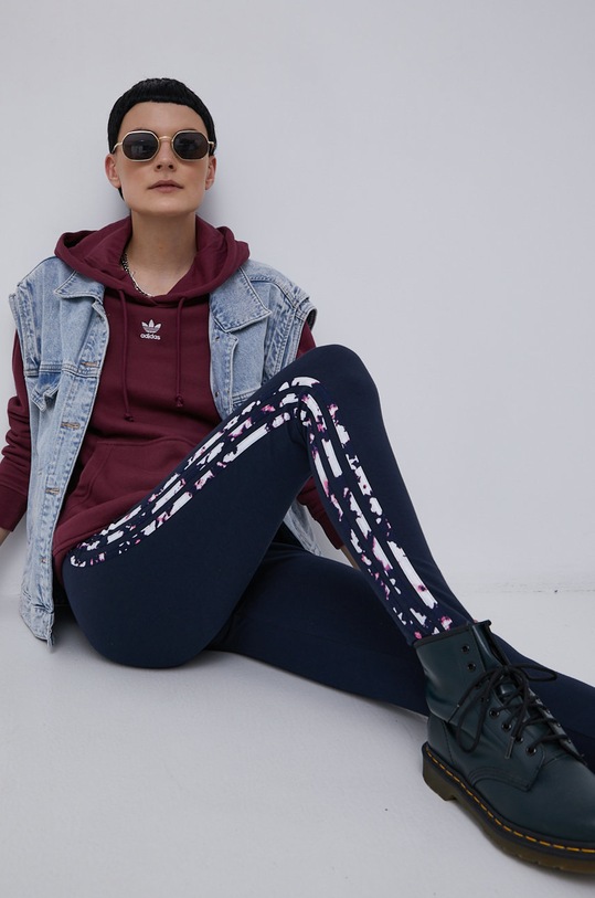 adidas Originals Legginsy H20405 dzianina granatowy H20405