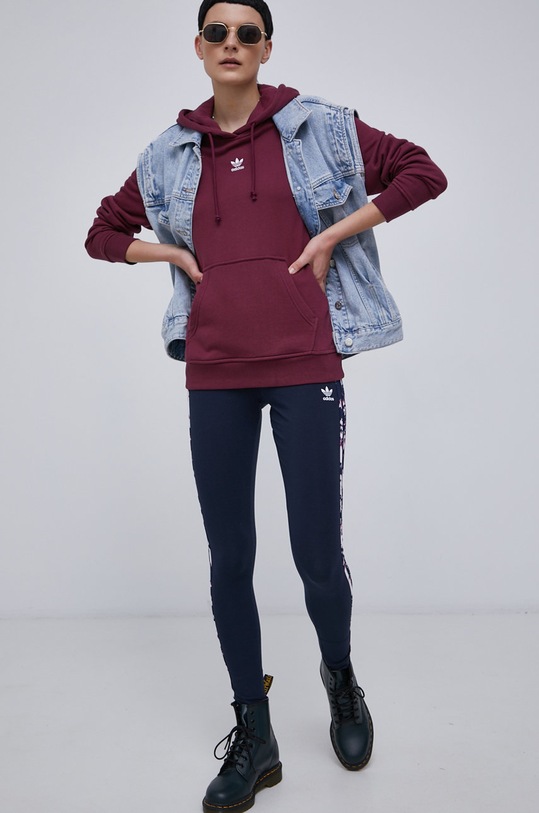 adidas Originals Legginsy H20405 granatowy H20405