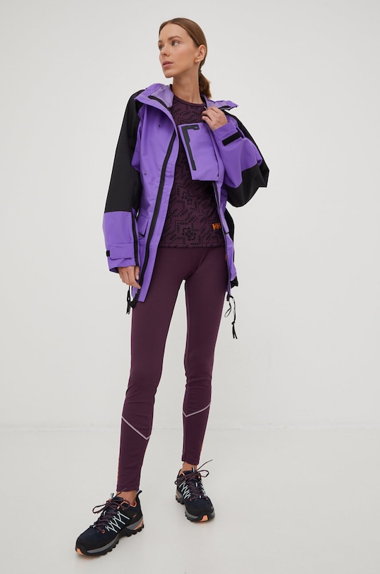 Helly Hansen leggings funzionali Lifa Active 49394 violetto AW24