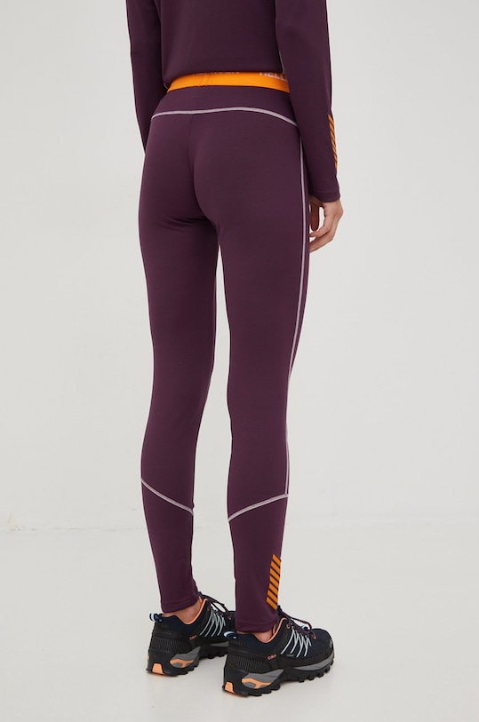 Abbigliamento Helly Hansen leggings funzionali Lifa Active 49394 violetto