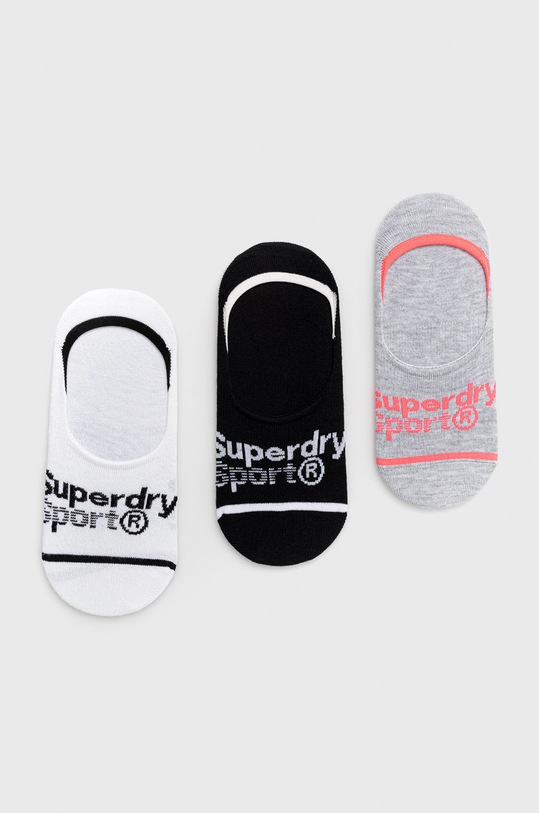 Superdry Skarpetki (3-pack) skarpetki krótkie multicolor WS400010A.64L