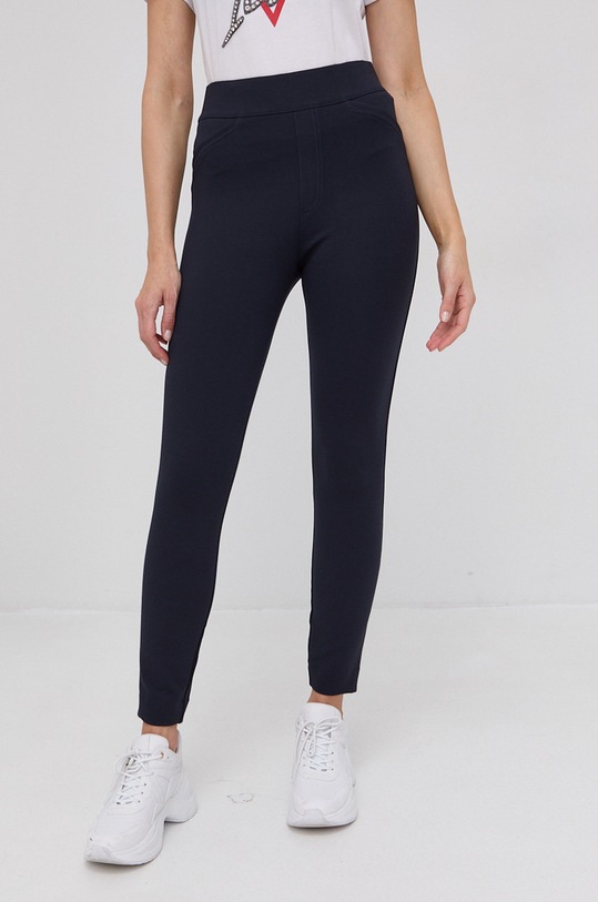 Spanx Legginsy z elastanem granatowy 20251R