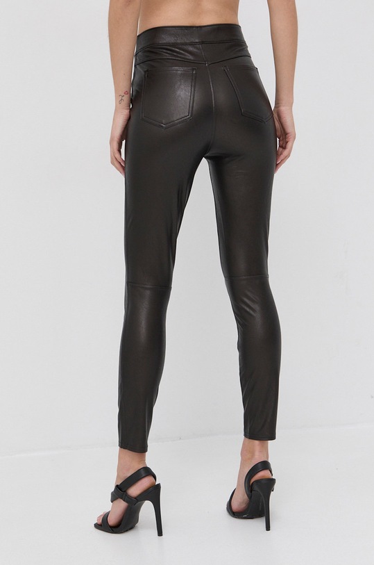 Odzież Spanx Legginsy modelujące Leather-Like Ankle Skinny 20282R brązowy