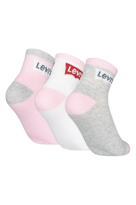 Detské ponožky Levi's UL0078.CO.G ružová AW21