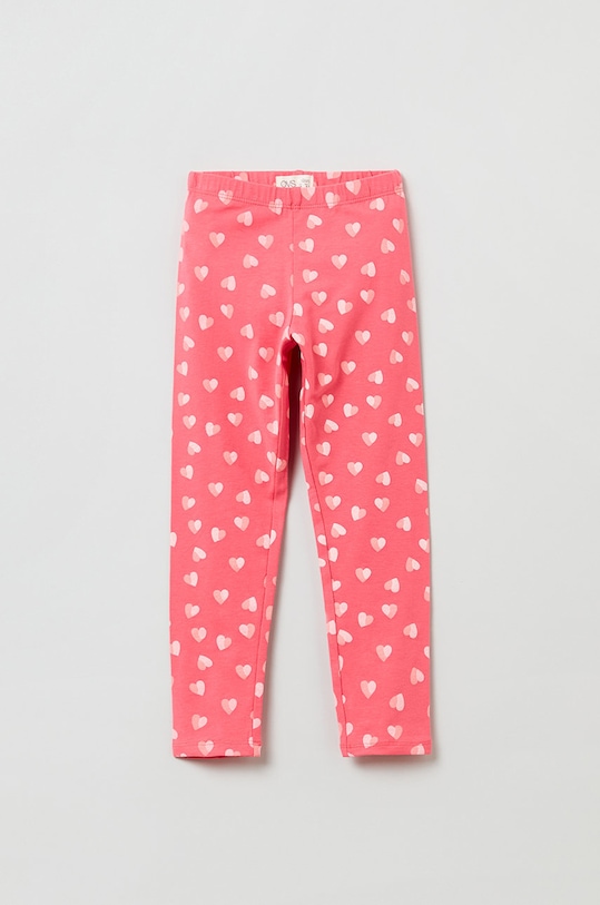 OVS Legginsy dziecięce z elastanem różowy 1280266.Girl.3.10years.