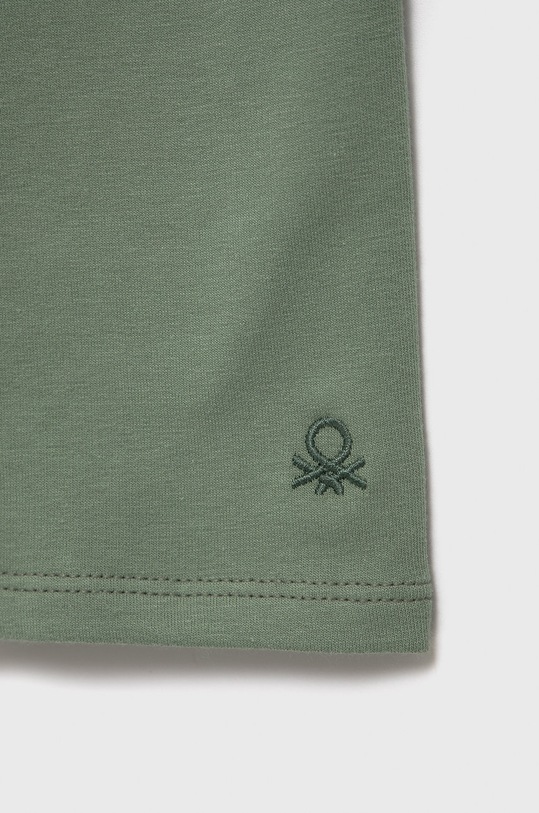Fete United Colors of Benetton Leggins copii 35Q2I0148 verde