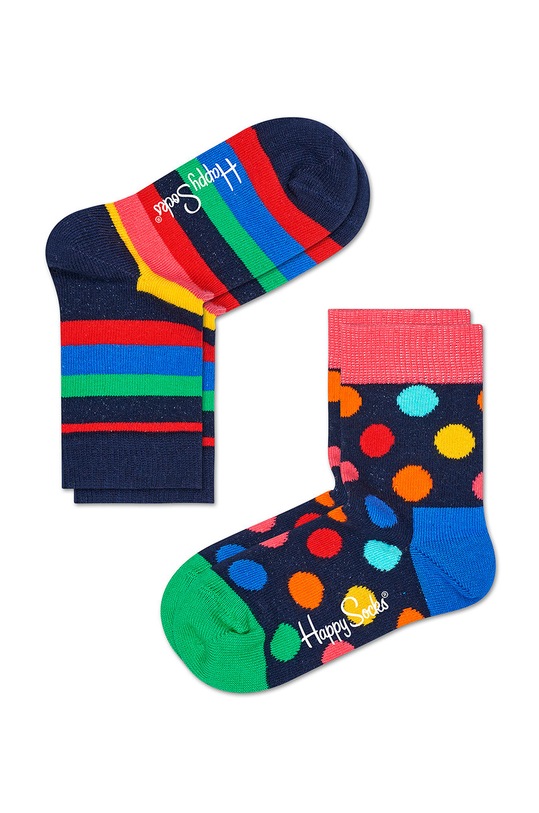 Happy Socks skarpetki dziecięce (2-pack) skarpetki długie multicolor KSTR02.6002