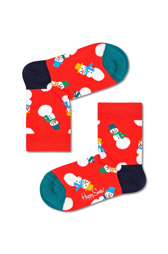 Κοριτσίστικα Παιδικές κάλτσες Happy Socks Holiday Socks Gift Set (2-pack) XKHOL02.6500 σκούρο μπλε