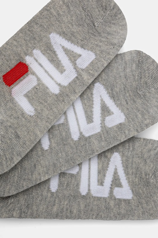 Detské ponožky Fila (3-pack) F8199/3 sivá AA00