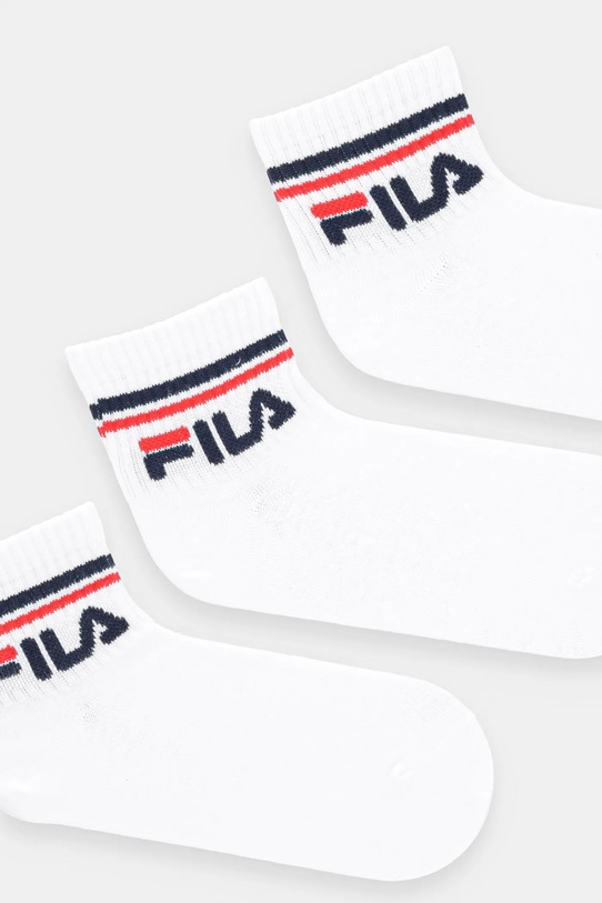 Dětské ponožky Fila (3-pack) F8338. bílá SS24