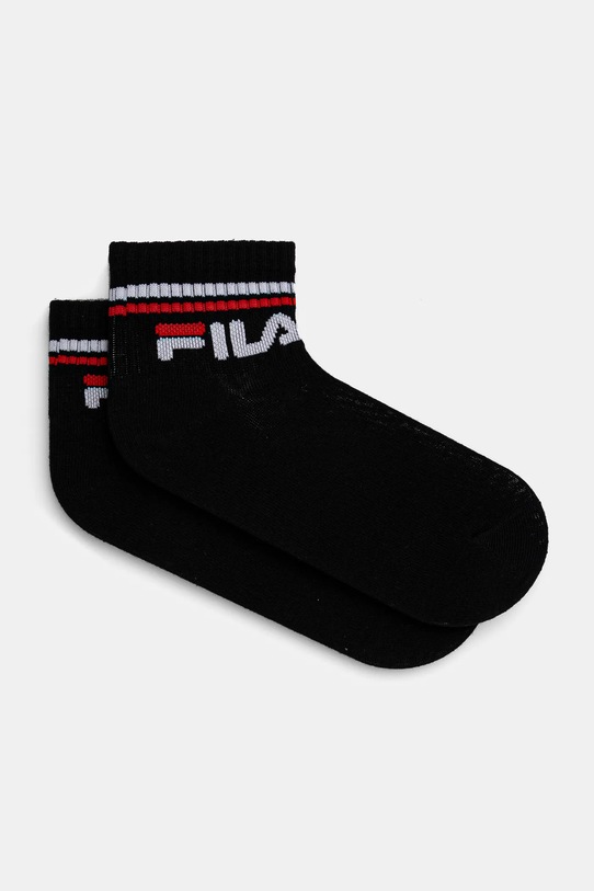 Dětské ponožky Fila (3-pack) krátké ponožky černá F8338.