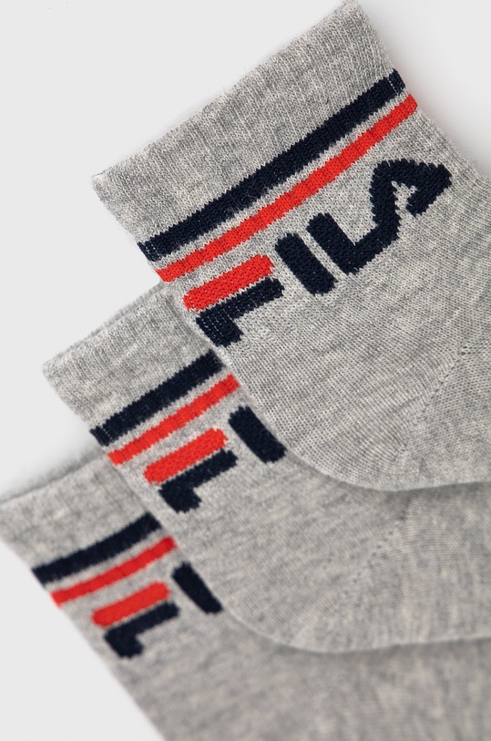 Fila Skarpetki dziecięce (3-pack) F8338. szary SS24