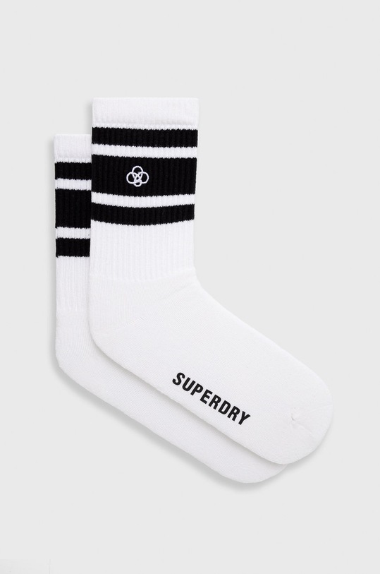 Superdry Skarpetki skarpetki długie biały Y3110018A.01C