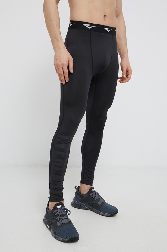 Everlast Legginsy dzianina czarny 848370.60