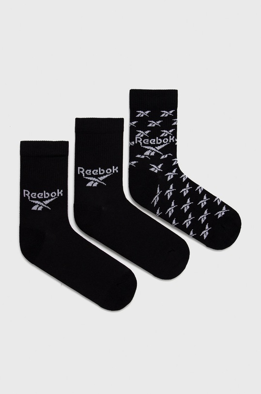 Reebok Classic Skarpetki (3-pack) GG6683 skarpetki długie czarny GG6683