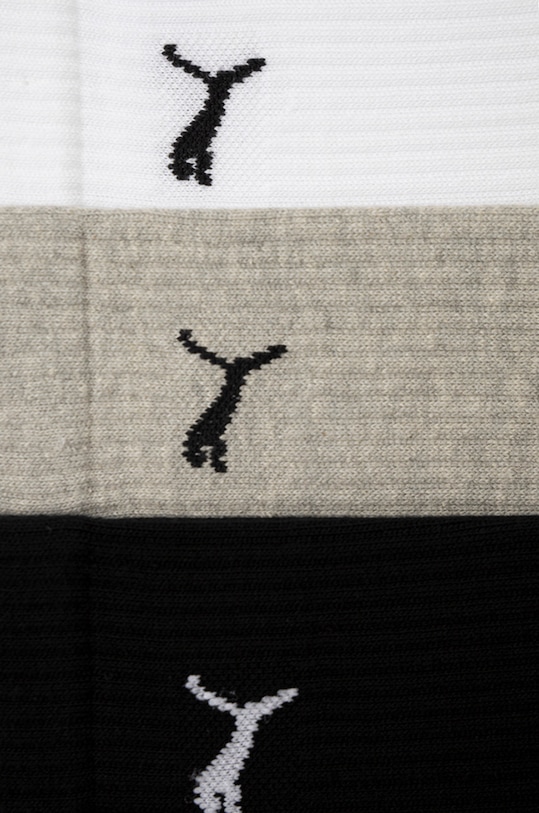 Ponožky Puma (3-pak) Sport Crew 907940 sivá AW21
