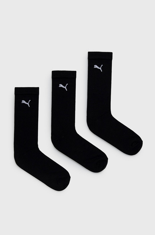 Puma skarpetki (3-pack) skarpetki długie czarny 907940