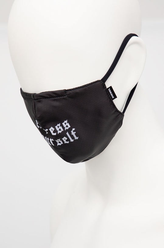 Diesel - Ochranné rúško A03439.0JDAH čierna AW21