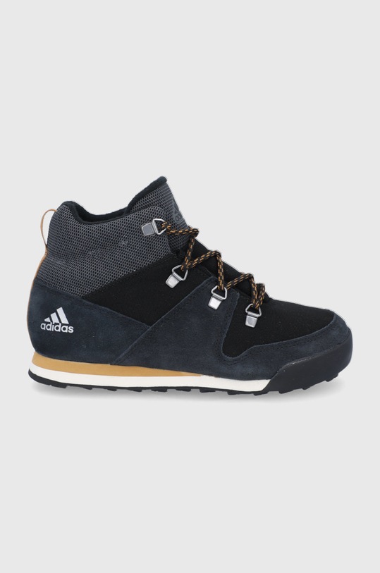 adidas Performance gyerek cipő SNOWPITCH textil fekete FZ2602