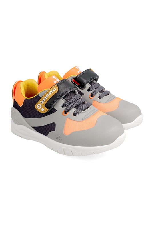 Biomecanics Buty dziecięce imitacja skóry licowej szary 211229.24.27