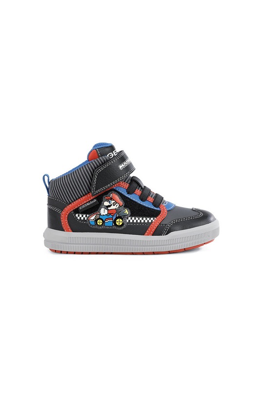 Geox Buty dziecięce imitacja skóry licowej czarny J164AB.05411.ARZA.24.27