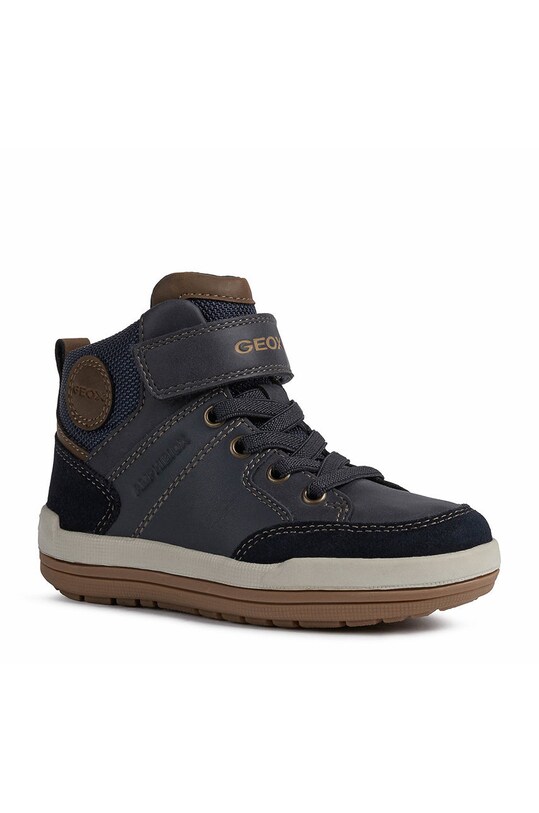 Geox - Dětské kožené polobotky J16F3A.043ME.CHAR.36.39 námořnická modř AW21