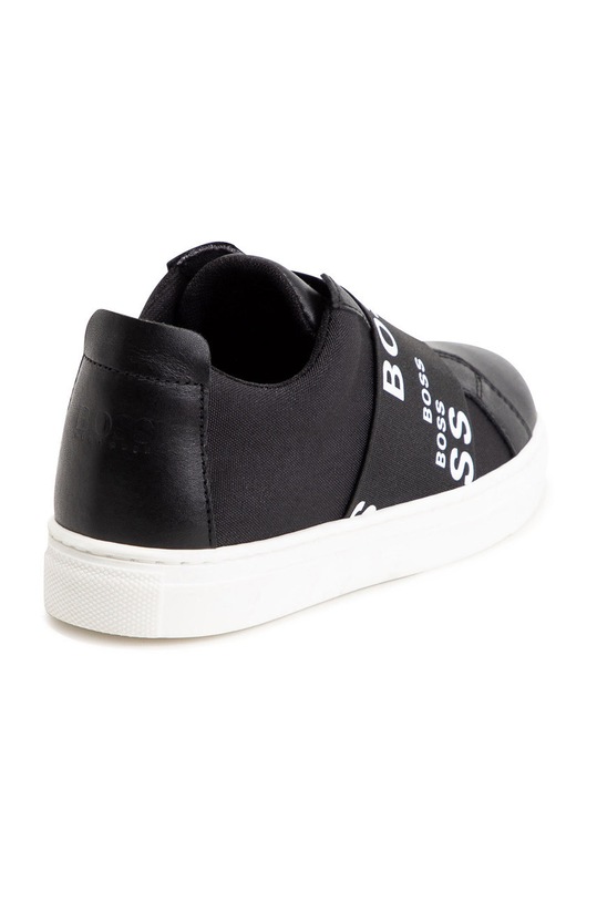 Chłopiec BOSS Buty skórzane dziecięce J29263.27.35 J29263.27.35 czarny