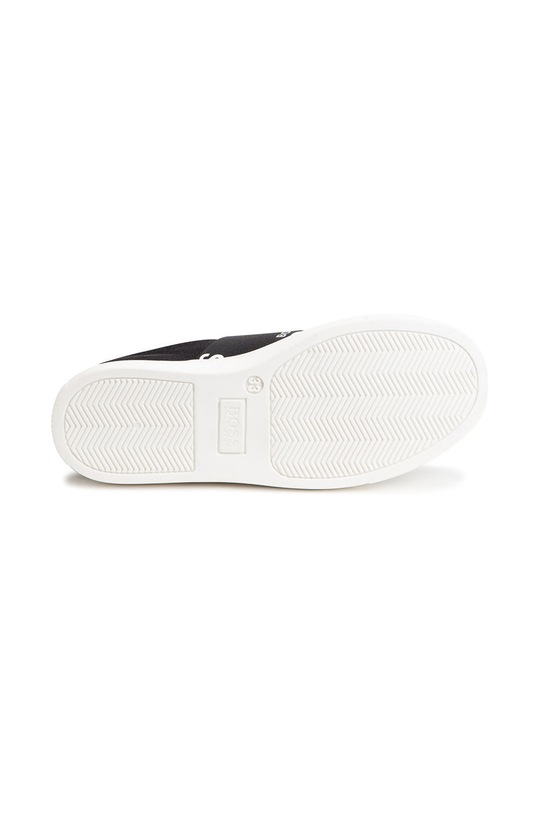BOSS Buty skórzane dziecięce J29263.27.35 czarny J29263.27.35