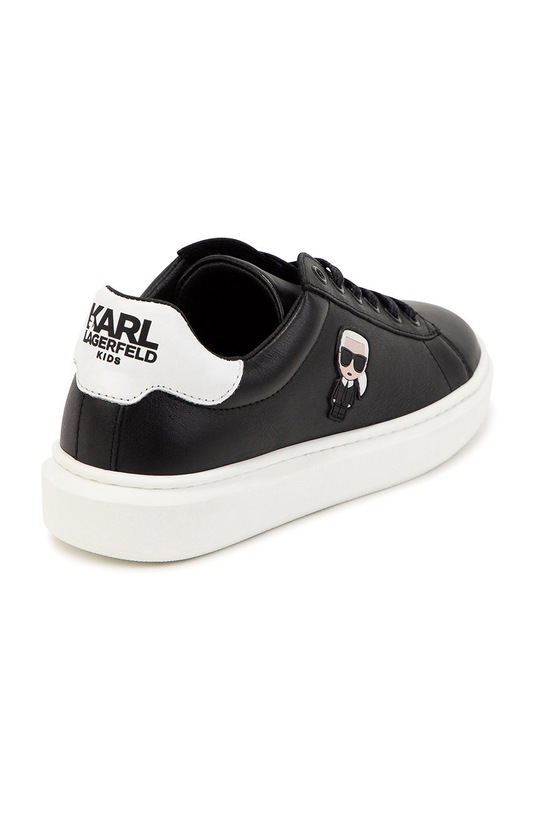 Karl Lagerfeld Buty skórzane dziecięce Z29039.36.39 czarny Z29039.36.39