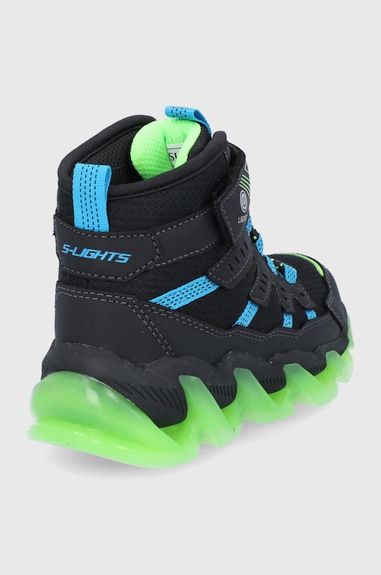 Chłopiec Skechers Śniegowce dziecięce 400131L czarny