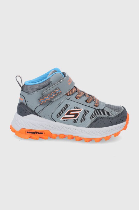 Detské topánky Skechers textilný sivá 403712L