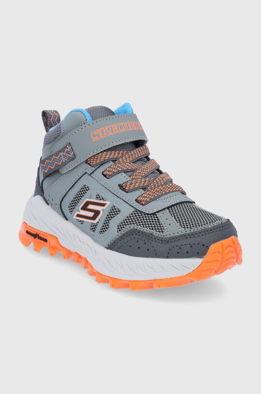 Detské topánky Skechers 403712L sivá AW23