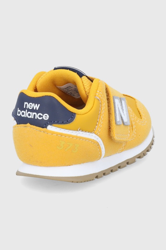 Chłopiec New Balance Buty dziecięce IZ373WD2 IZ373WD2 żółty