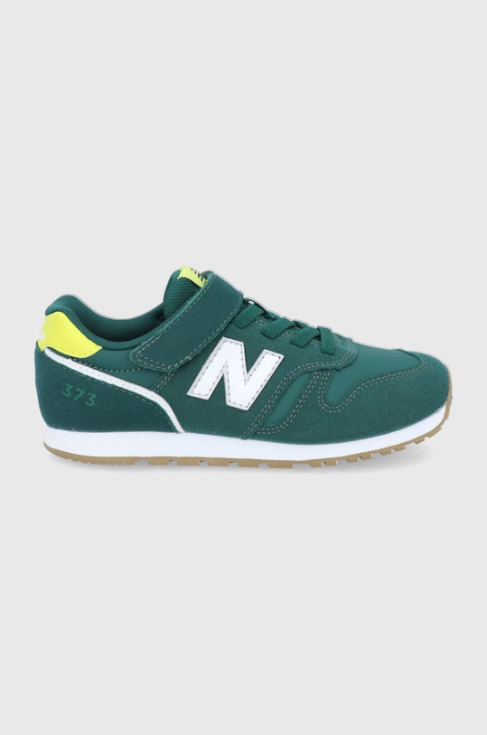 New Balance Buty dziecięce YV373WG2 imitacja skóry licowej zielony YV373WG2