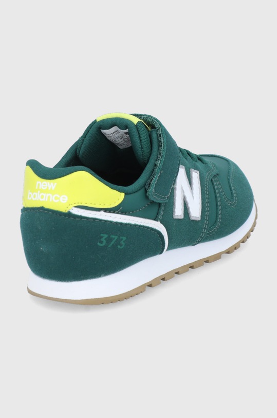 Chłopiec New Balance Buty dziecięce YV373WG2 YV373WG2 zielony