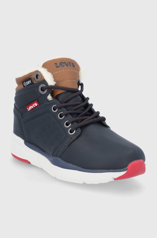 Dětské boty Levi's VORE0086S.PEAK.WATERPRO námořnická modř AW21