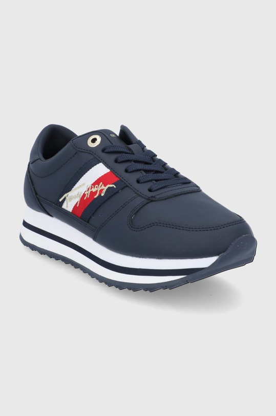 Tommy Hilfiger Buty skórzane FW0FW05218.DW5 granatowy AW21