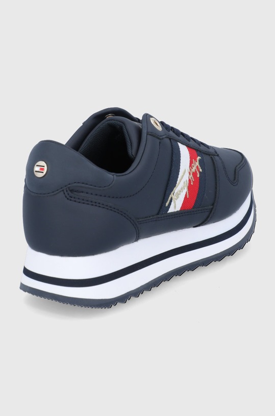Obuwie Tommy Hilfiger Buty skórzane FW0FW05218.DW5 granatowy