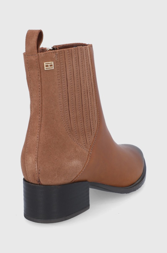 Obuwie Tommy Hilfiger Botki FW0FW05972.GVI brązowy