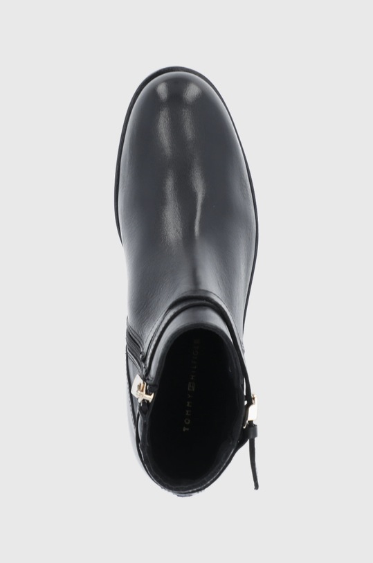 Tommy Hilfiger Botki skórzane czarny FW0FW05967.BDS