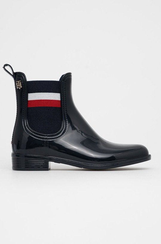 Gumene čizme Tommy Hilfiger mornarsko plava FW0FW05969.DW5