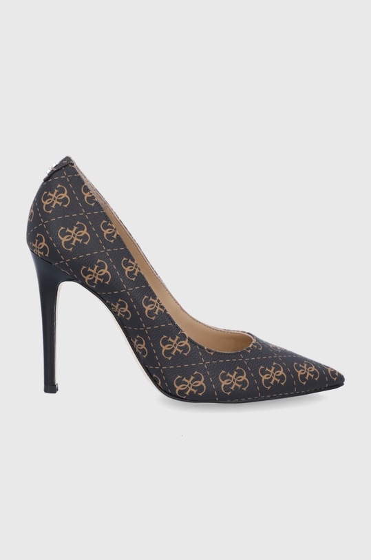 Lodičky Guess GAVI11 imitace kůže hnědá FL7G11.FAL08.BROCR
