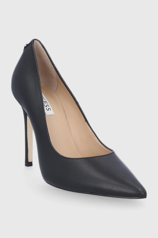 Guess stilettos de piele GAVI9 FL7GA9.LEA08.BLACK negru SS23