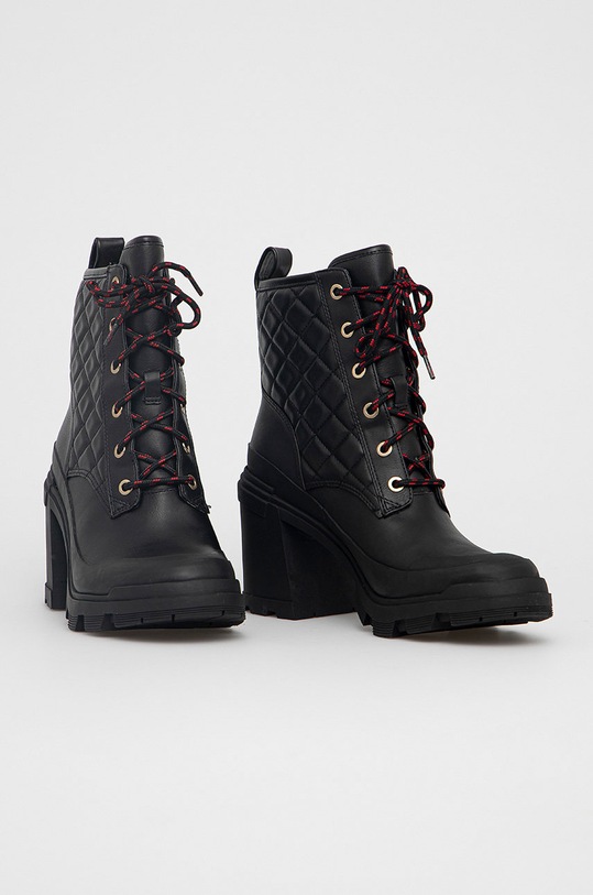 Guess Botki FL7RAE.ELE10.BLACK czarny AW21