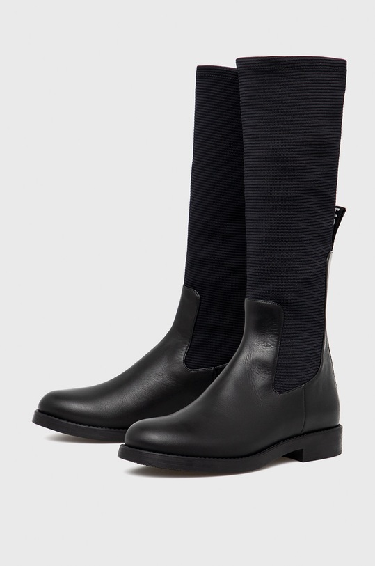HUGO Kozaki 50461924.001 50461924.001 czarny AW21